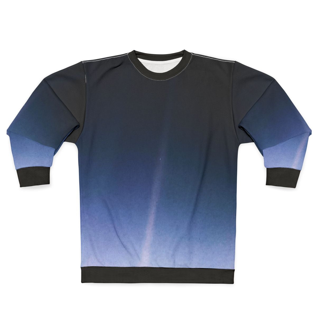 Pale Blue Dot NASA Voyager 1 Space Infographic Sweatshirt