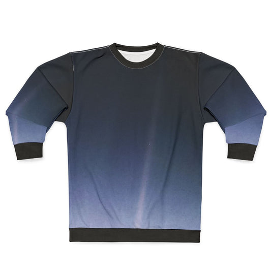 Pale Blue Dot Voyager 1 Sweatshirt featuring scientific infographics