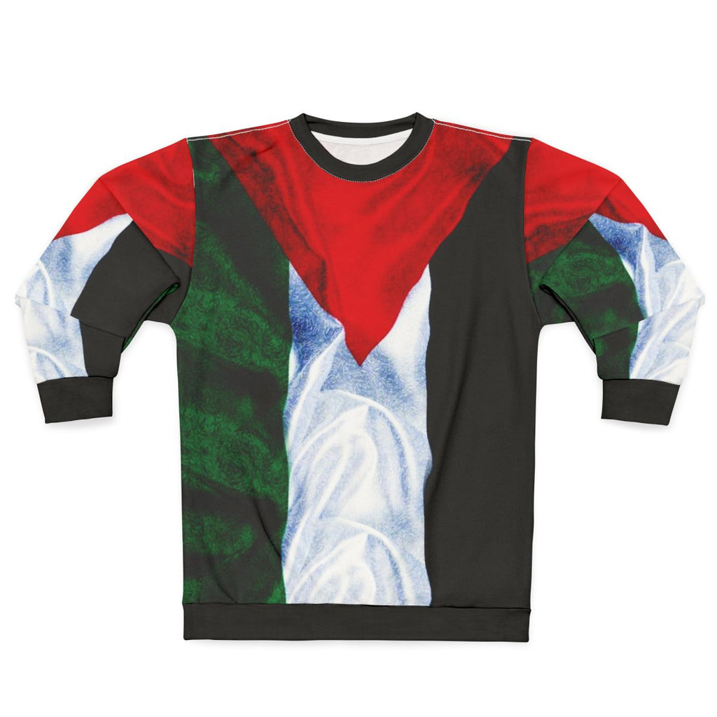 Vintage Palestine Flag Sweatshirt