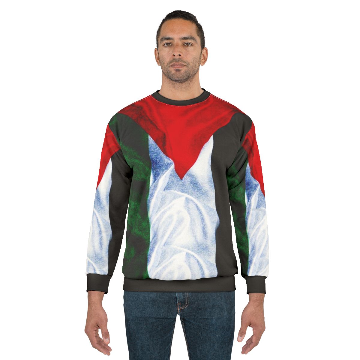 Vintage Palestine Flag Sweatshirt