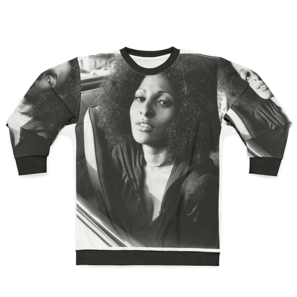 Pam Grier Foxy Brown Inspired Retro Sweatshirt