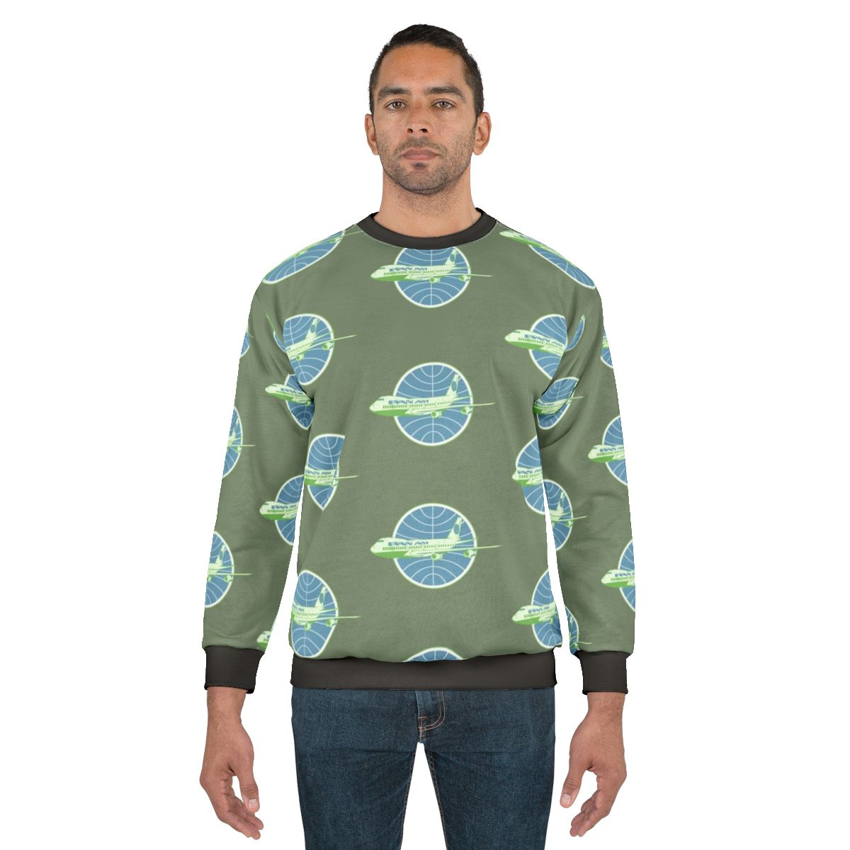 Vintage Pan Am Aeroplane Logo Sweatshirt
