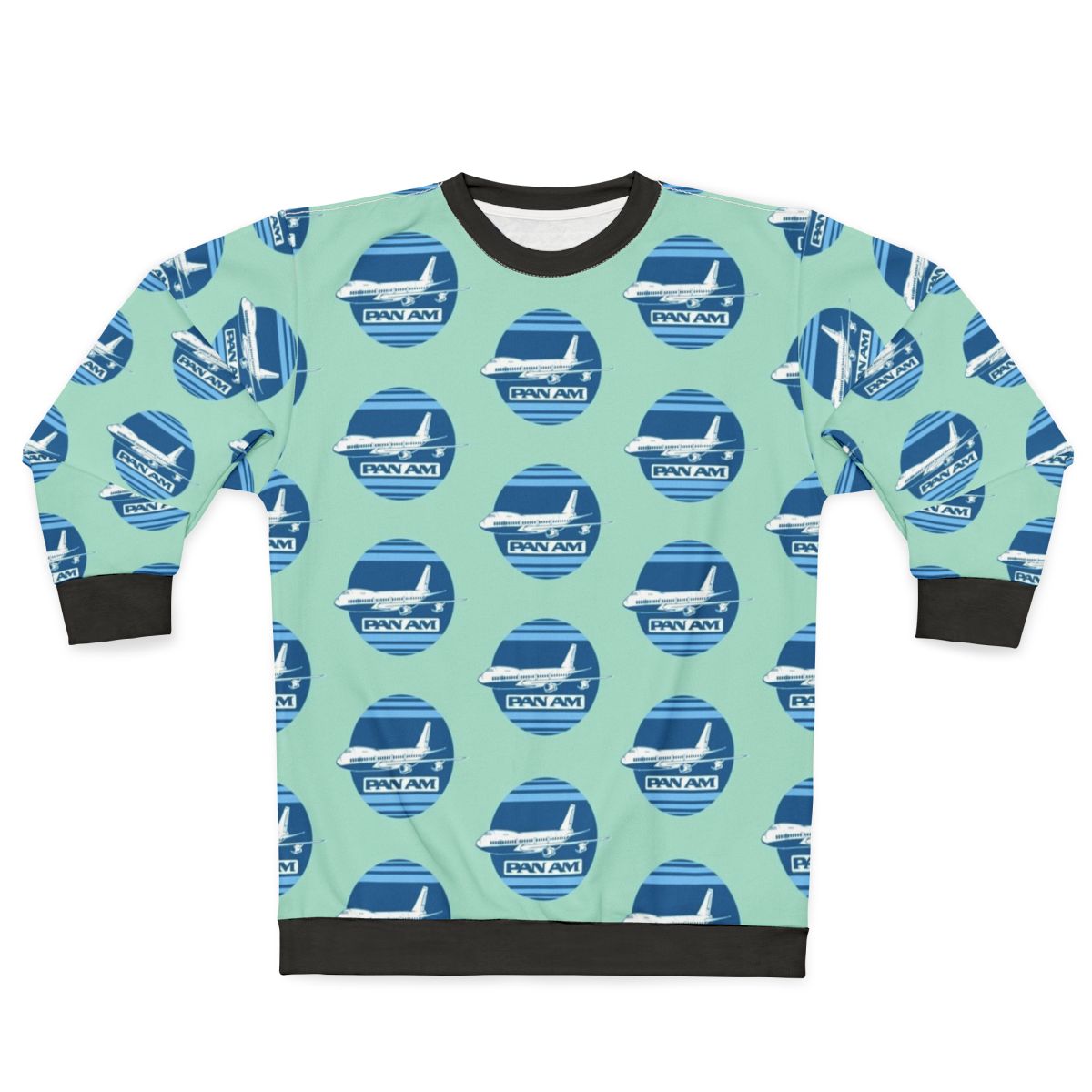 Pan Am Aeroplane Sweatshirt with Iconic Logo