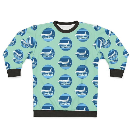 Pan Am Aeroplane Sweatshirt with Iconic Logo