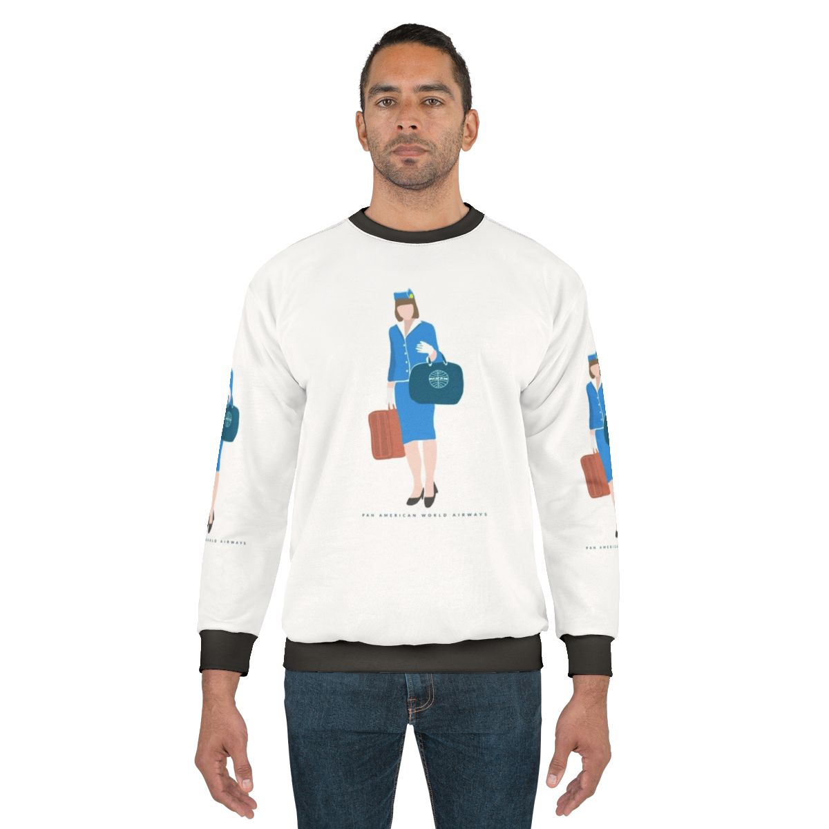 Vintage Pan Am Airlines Sweatshirt