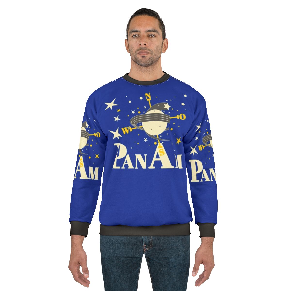Vintage Pan Am American World Airways Sky Sweatshirt