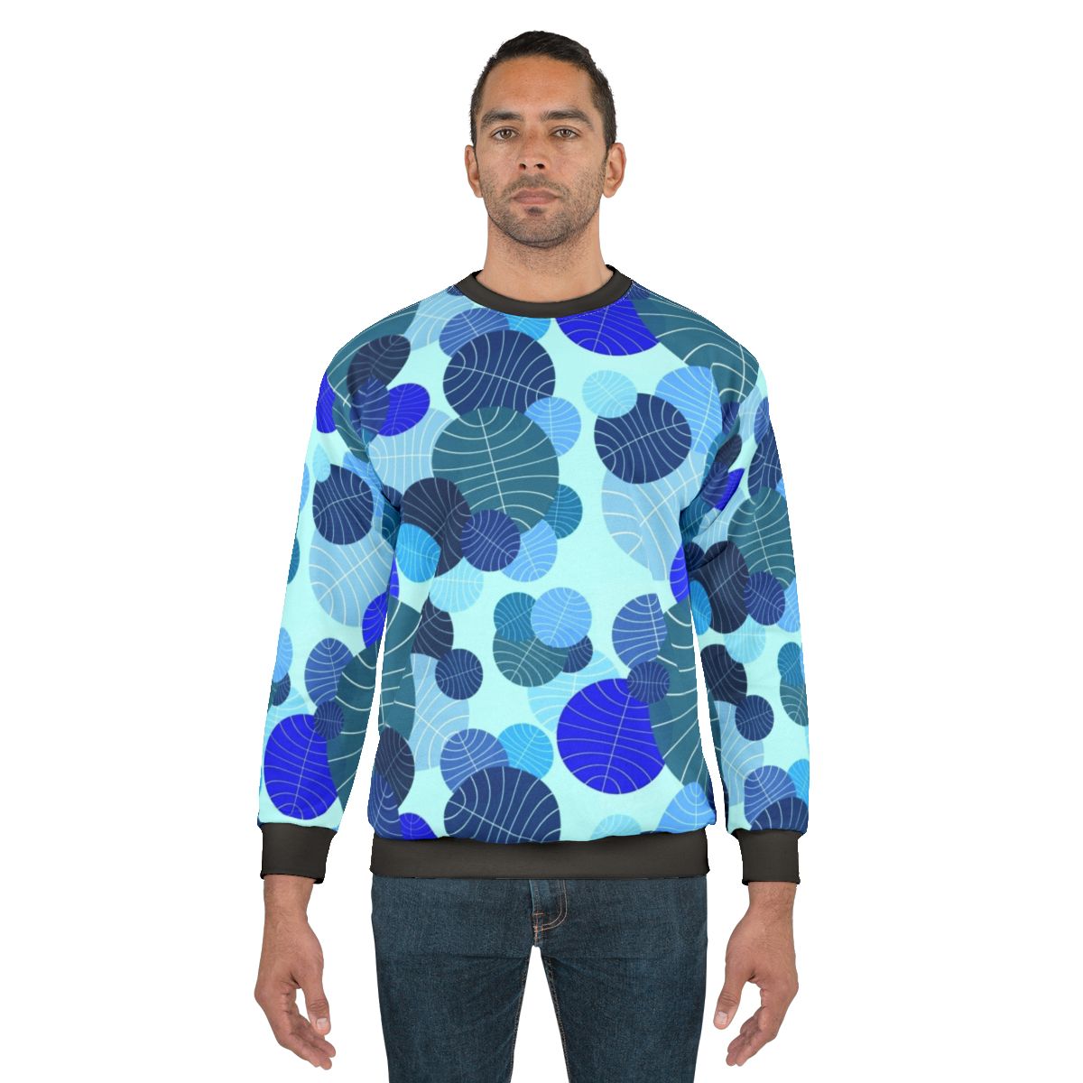 Retro Pan Am Logo All Over Print Sweatshirt