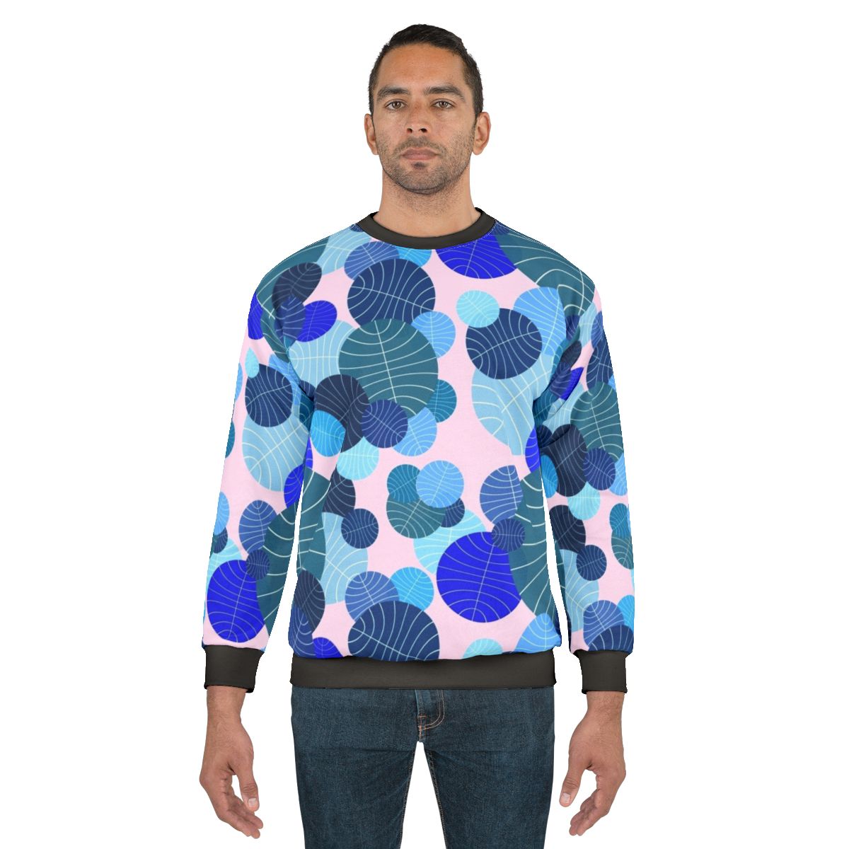 Pan Am Logo All Over Print Sweatshirt
