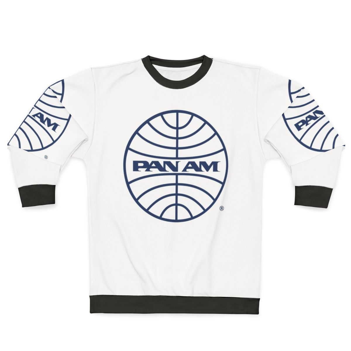 Vintage 1950s Pan Am Globe Sweatshirt