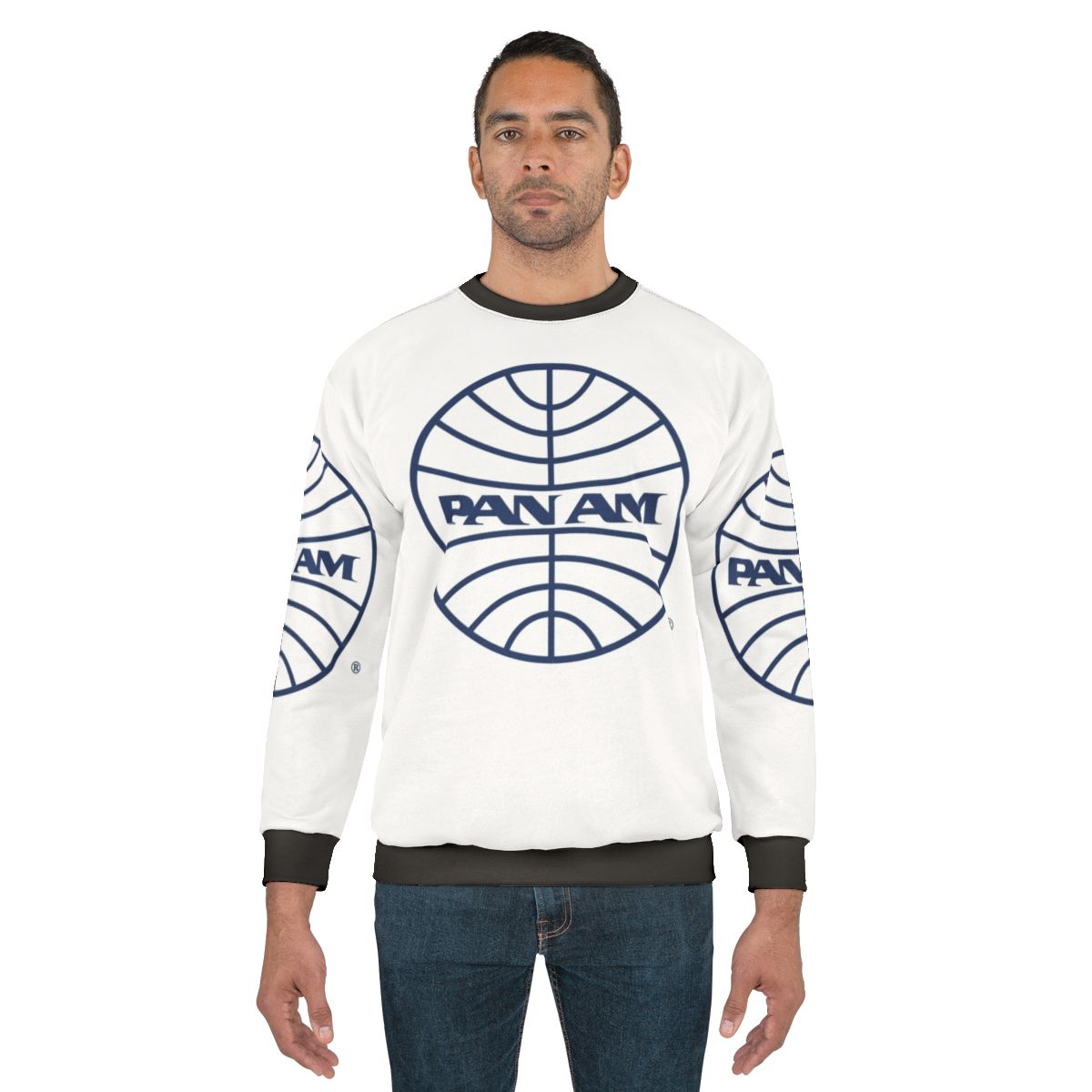 Vintage 1950s Pan Am Globe Sweatshirt