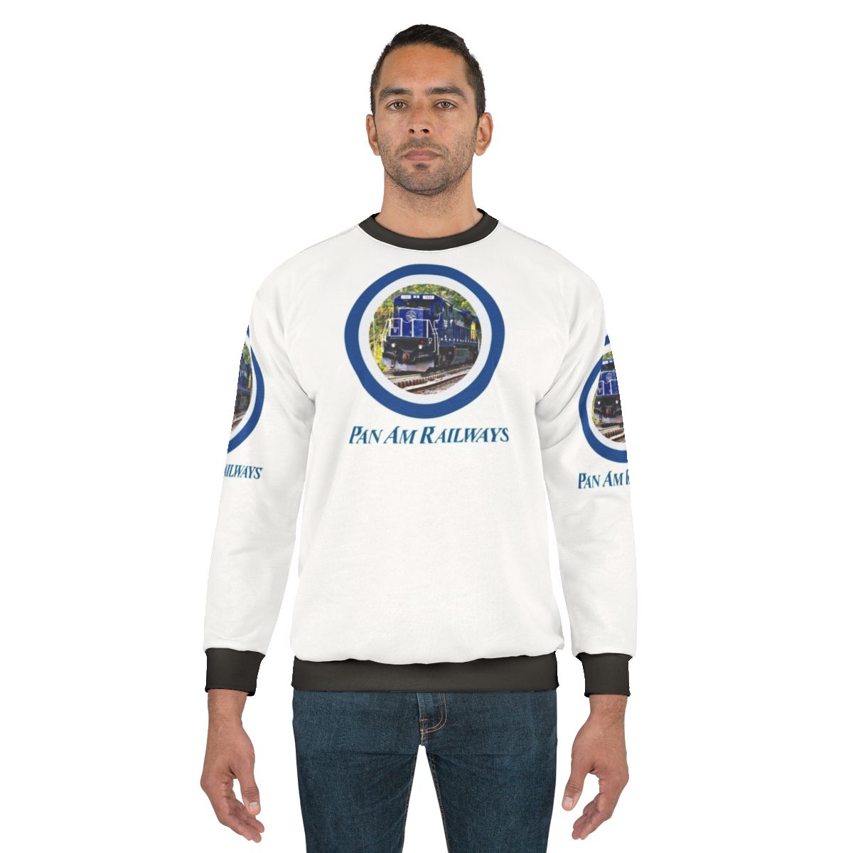 Vintage Pan Am Railway Train Driver Sweatshirt