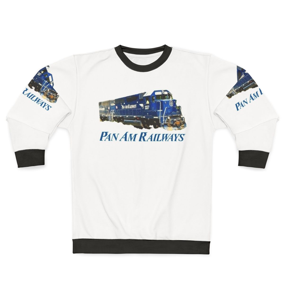 Pan Am Railway Train Driving Sweatshirt