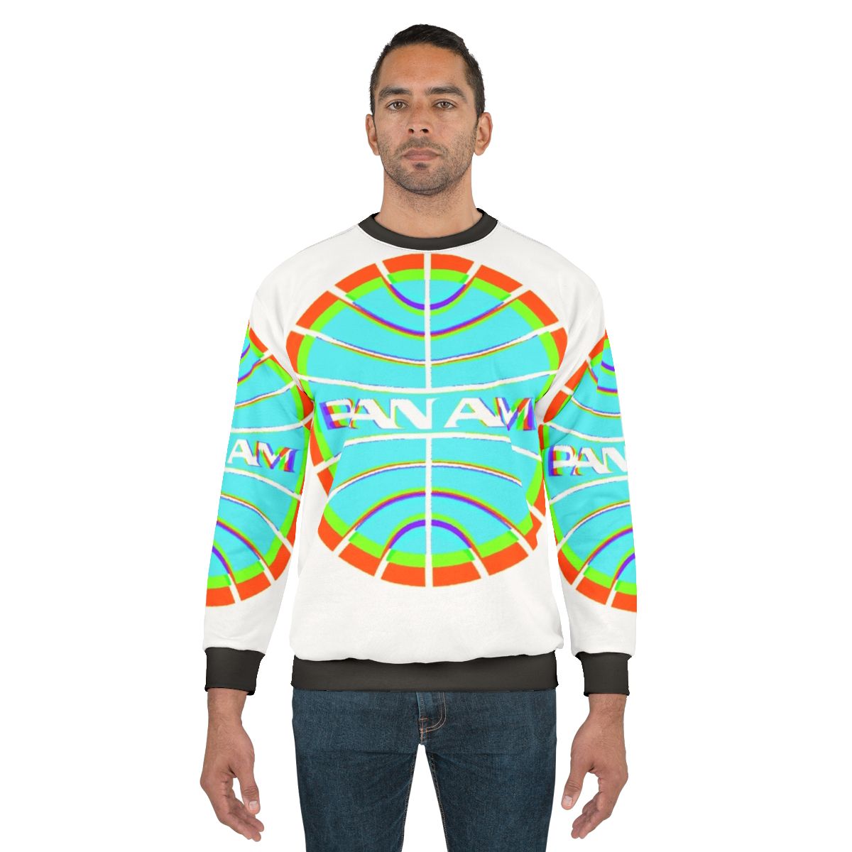 Pan Am Reworked Logo Vintage Sweatshirt