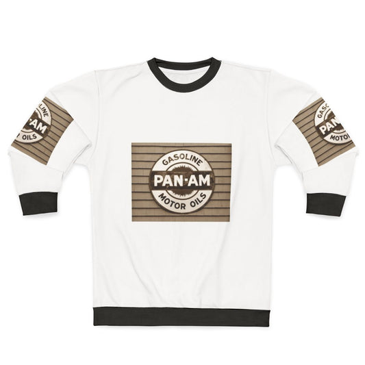 Vintage Pan Am Sweatshirt with Retro Americana Graphic