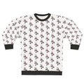 Panda Ballerina Wearing a Tutu on a Cozy Sweatshirt