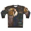 Pandora Sweatshirt Inspired by John William Waterhouse's Painting