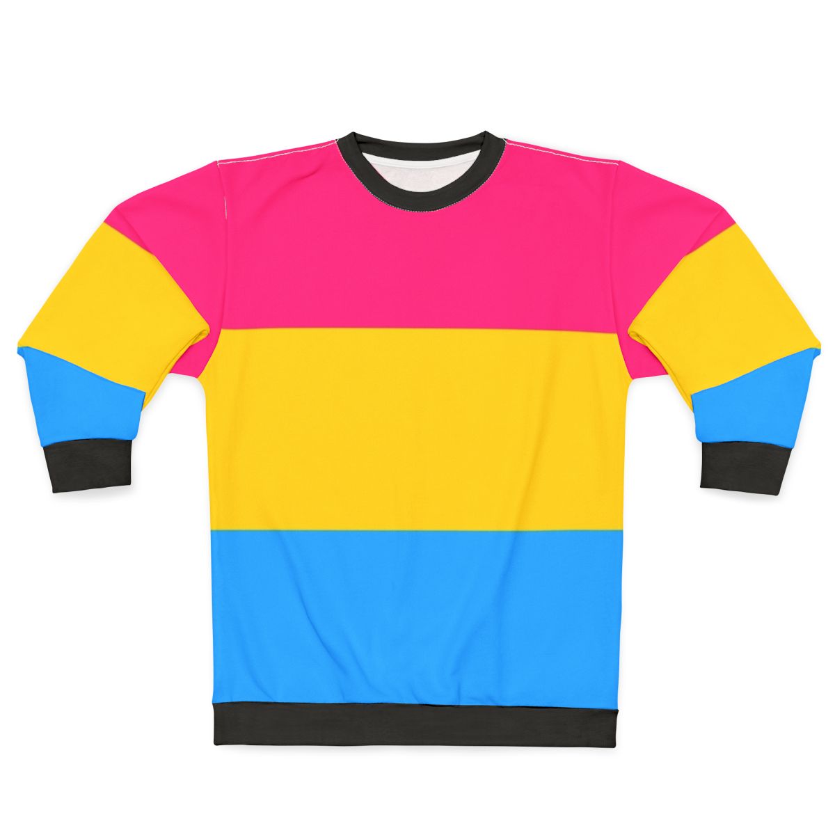 Pansexual pride flag sweatshirt