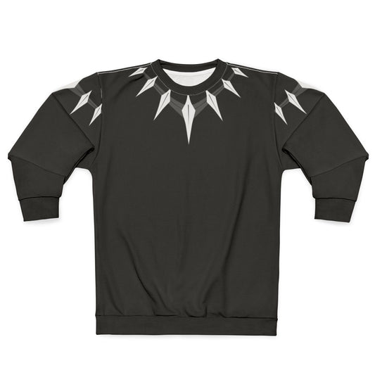 Black Panther Necklace Sweatshirt