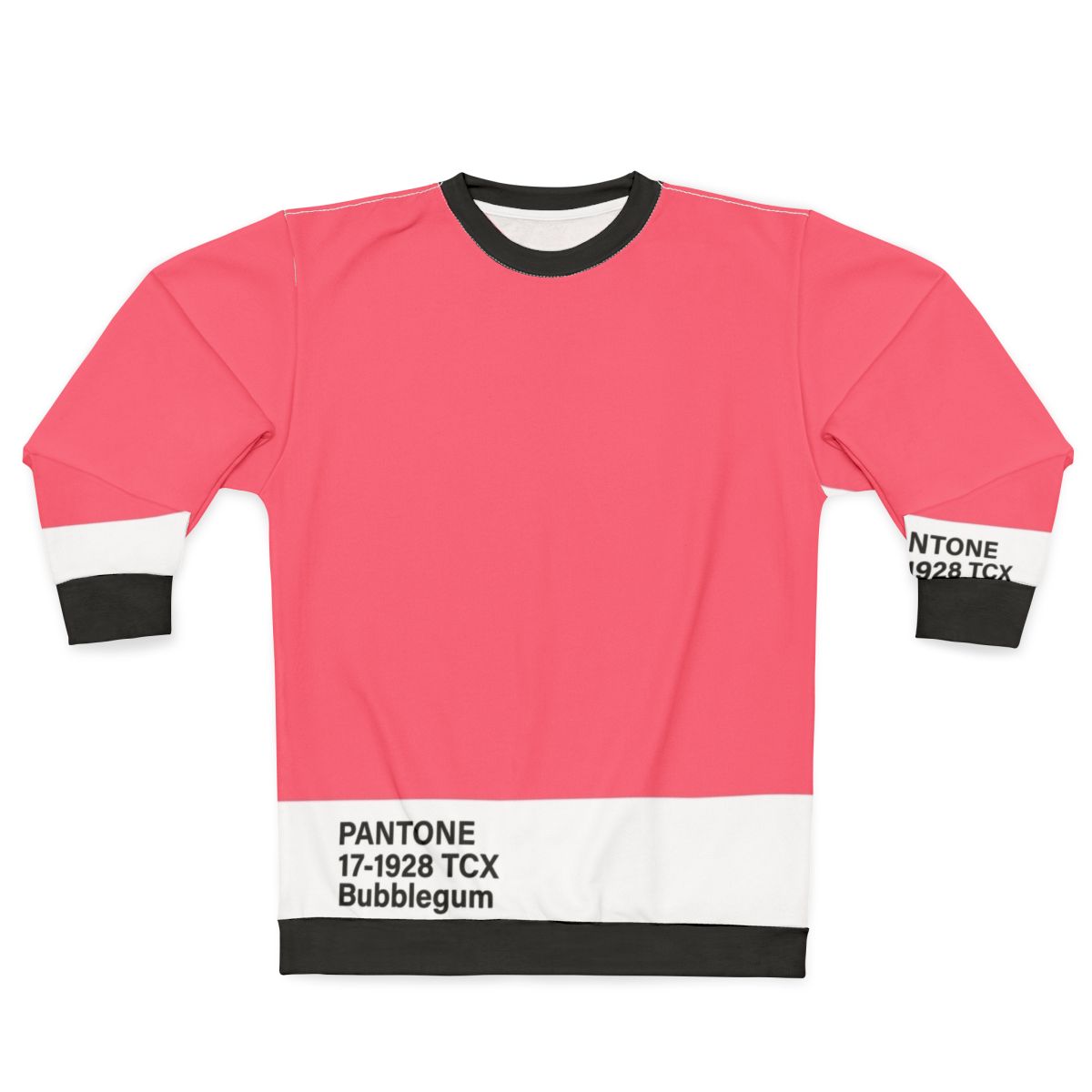Pantone 17 1928 TCX Bubblegum Pink Sweatshirt