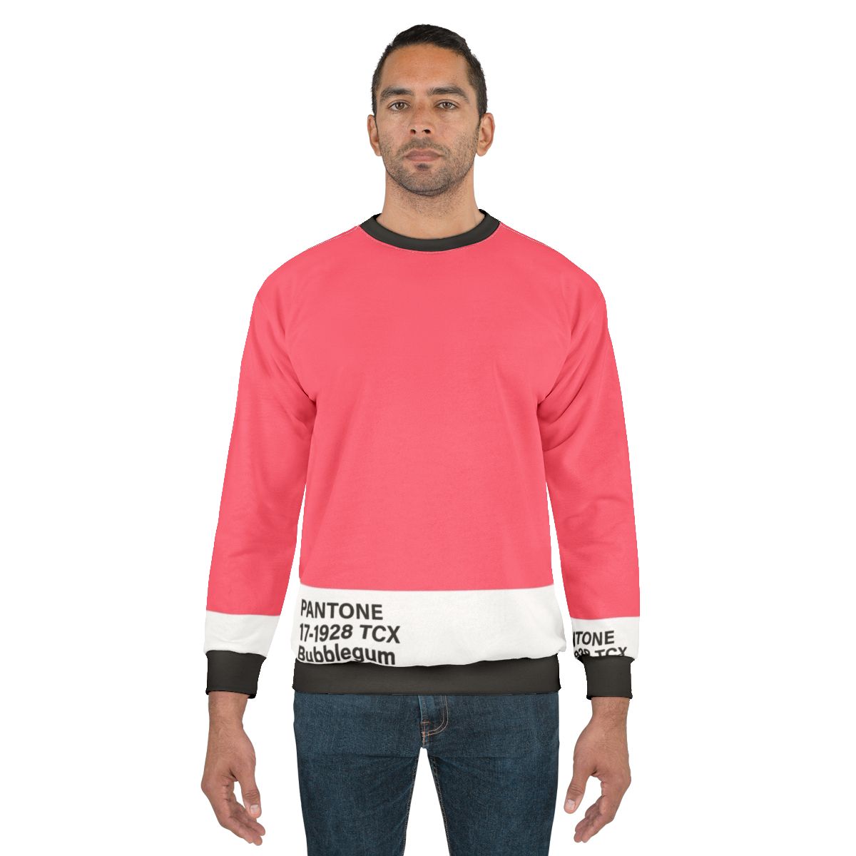 Pantone 17 1928 TCX Bubblegum Pink Sweatshirt