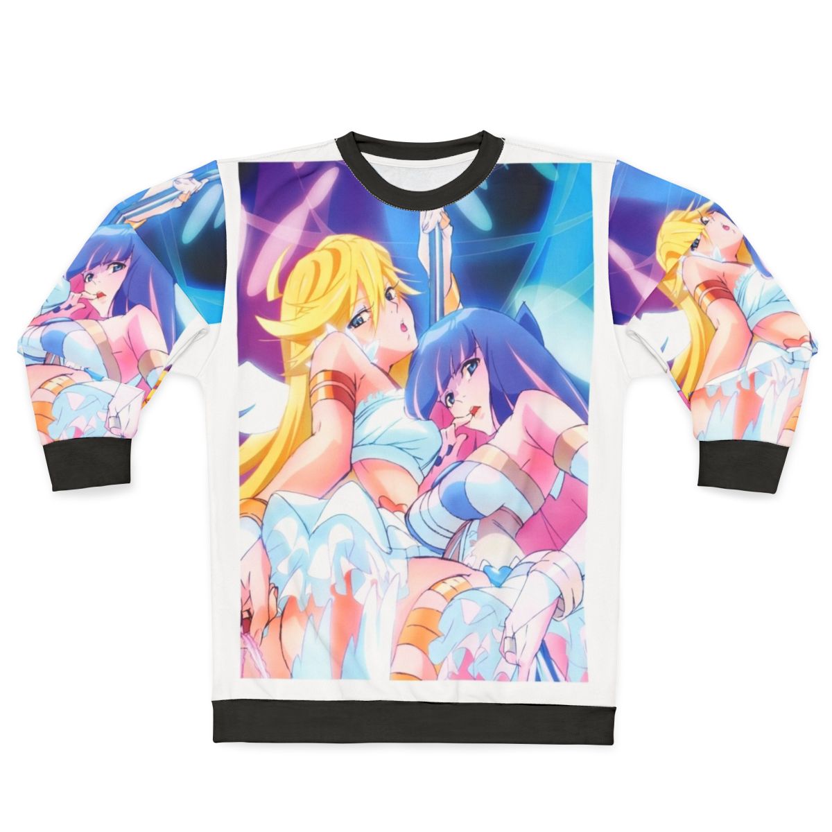 Panty and Stocking anime-inspired sweatshirt