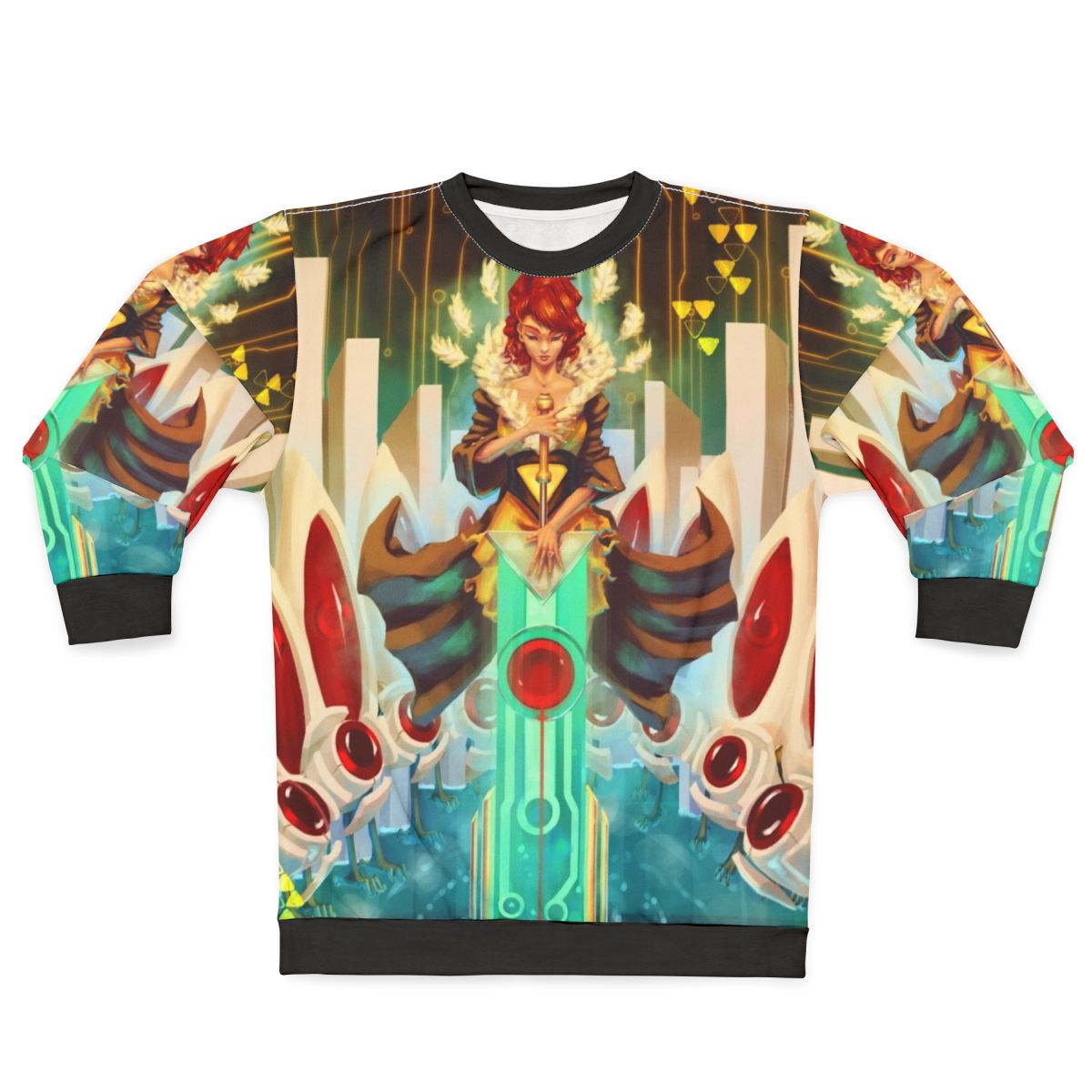 Paper Boats indie game themed sweatshirt