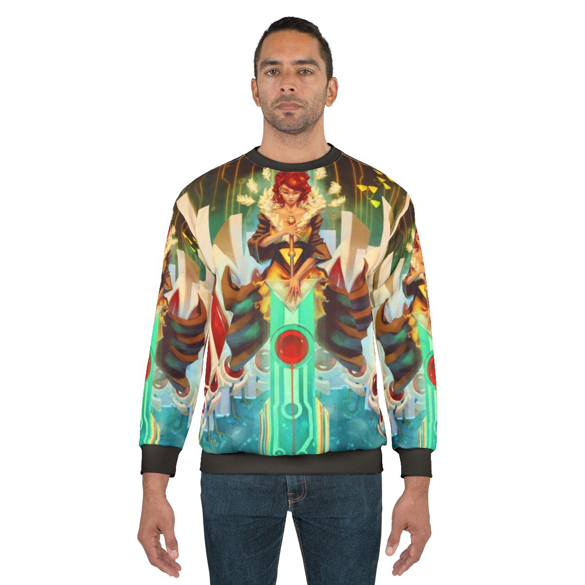 Paper Boats indie game themed sweatshirt