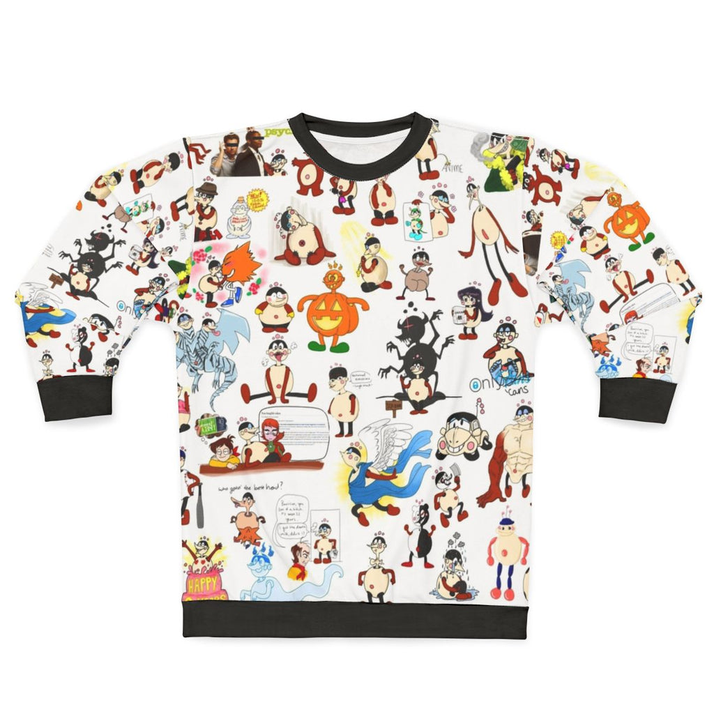 Parade of Baricans Sweatshirt with Barican and Chargeman Ken design