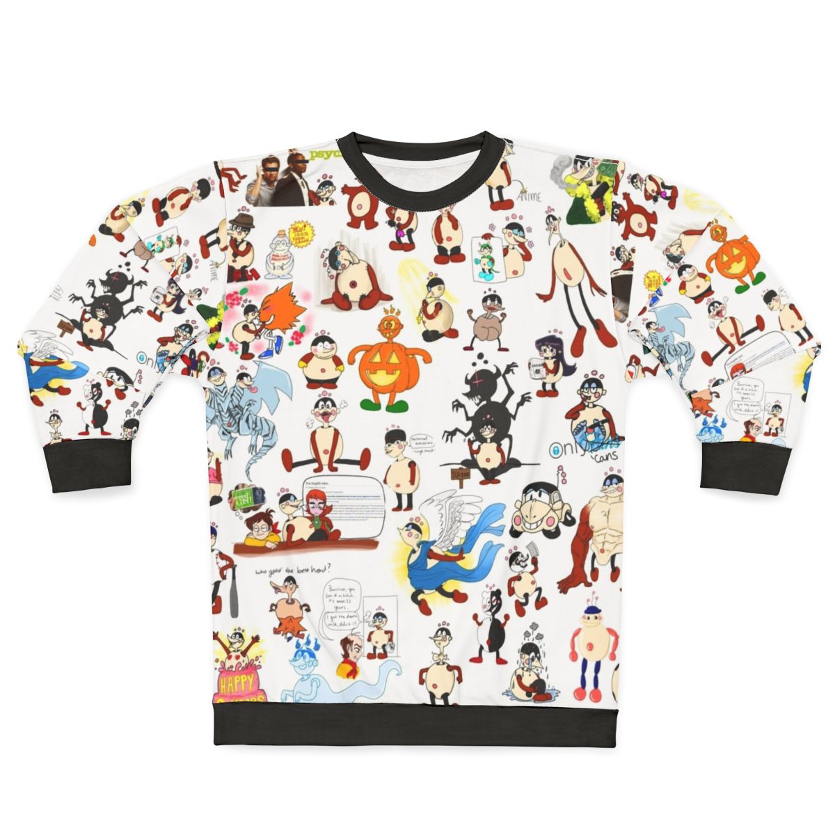 Parade of Baricans Sweatshirt with Barican and Chargeman Ken design