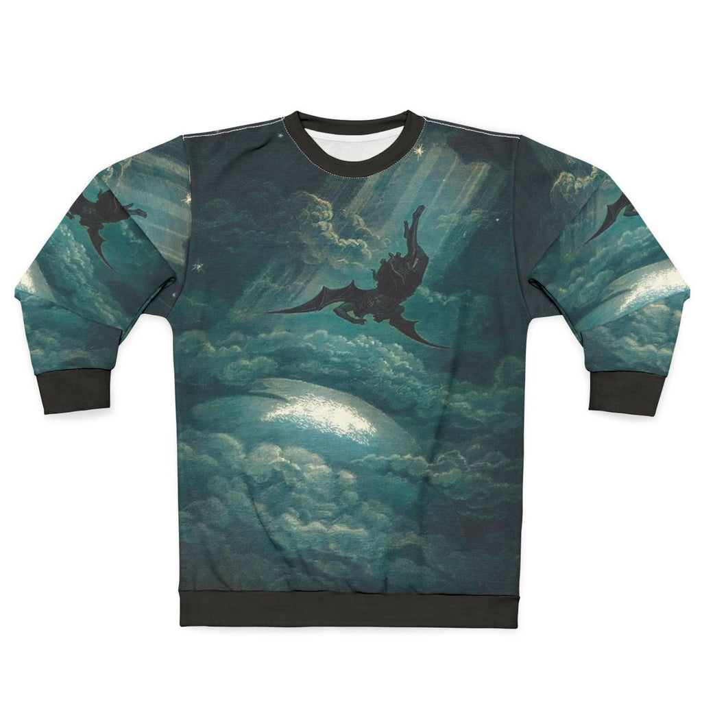 Paradise Lost Sweatshirt featuring Gustave Dore's biblical artwork
