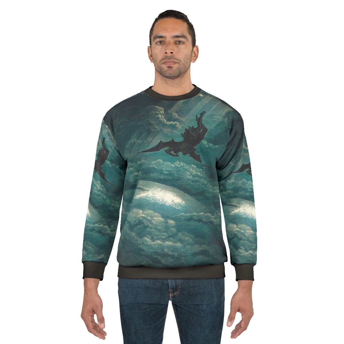 Paradise Lost Sweatshirt featuring Gustave Dore's biblical artwork