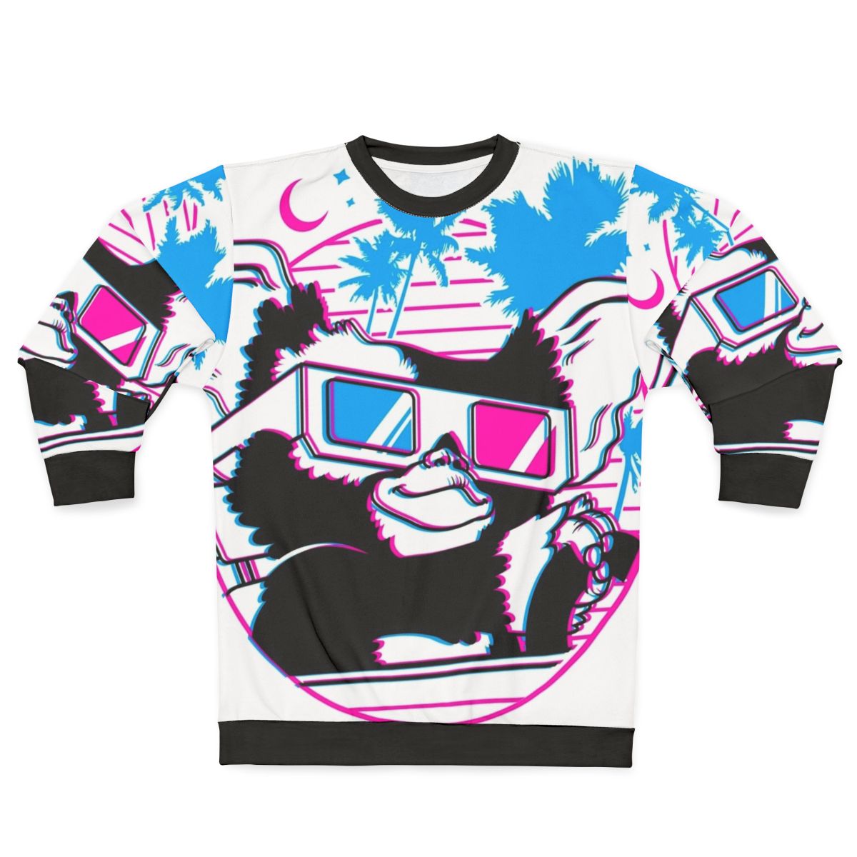 Past Curfew Gremlins 80s Movie Sweatshirt