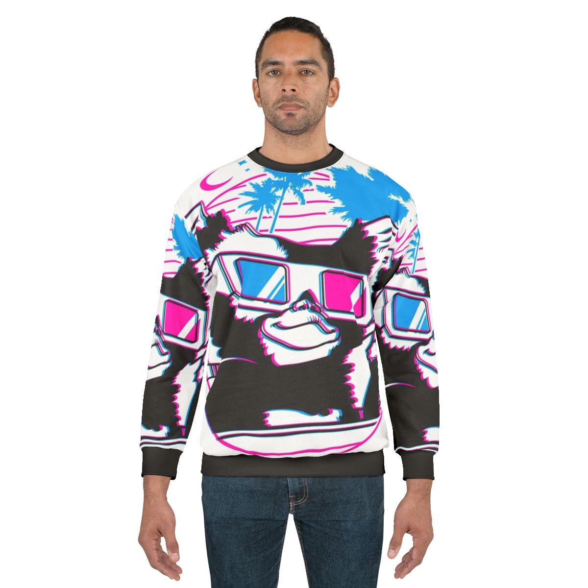 Past Curfew Gremlins 80s Movie Sweatshirt