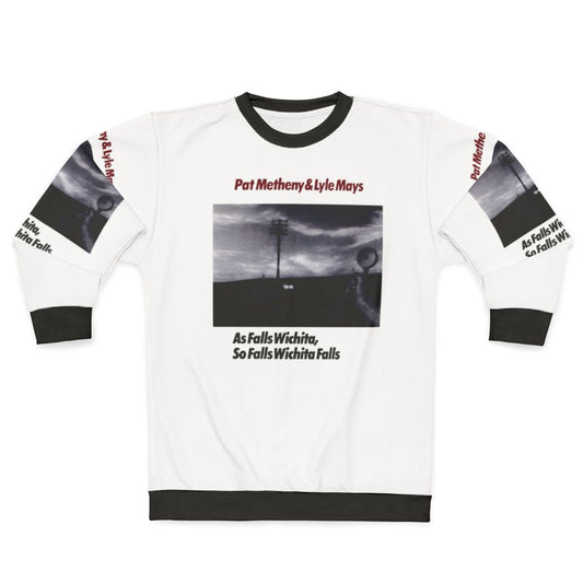 Retro Pat Metheny and Lyle Mays 'As Falls Wichita' Jazz Fusion Sweatshirt