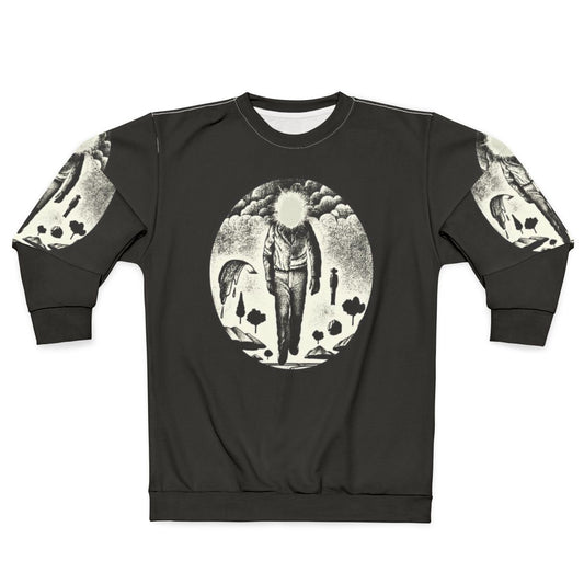 Spiritual 'Path with Heart' Sweatshirt featuring Carlos Castaneda's teachings
