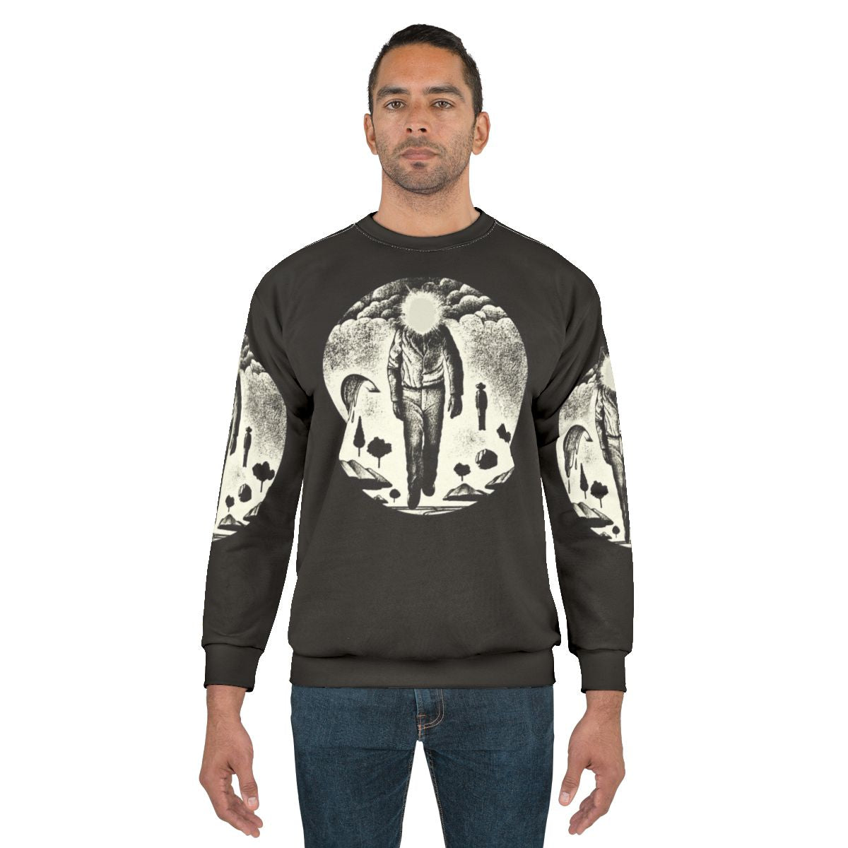 Spiritual 'Path with Heart' Sweatshirt featuring Carlos Castaneda's teachings