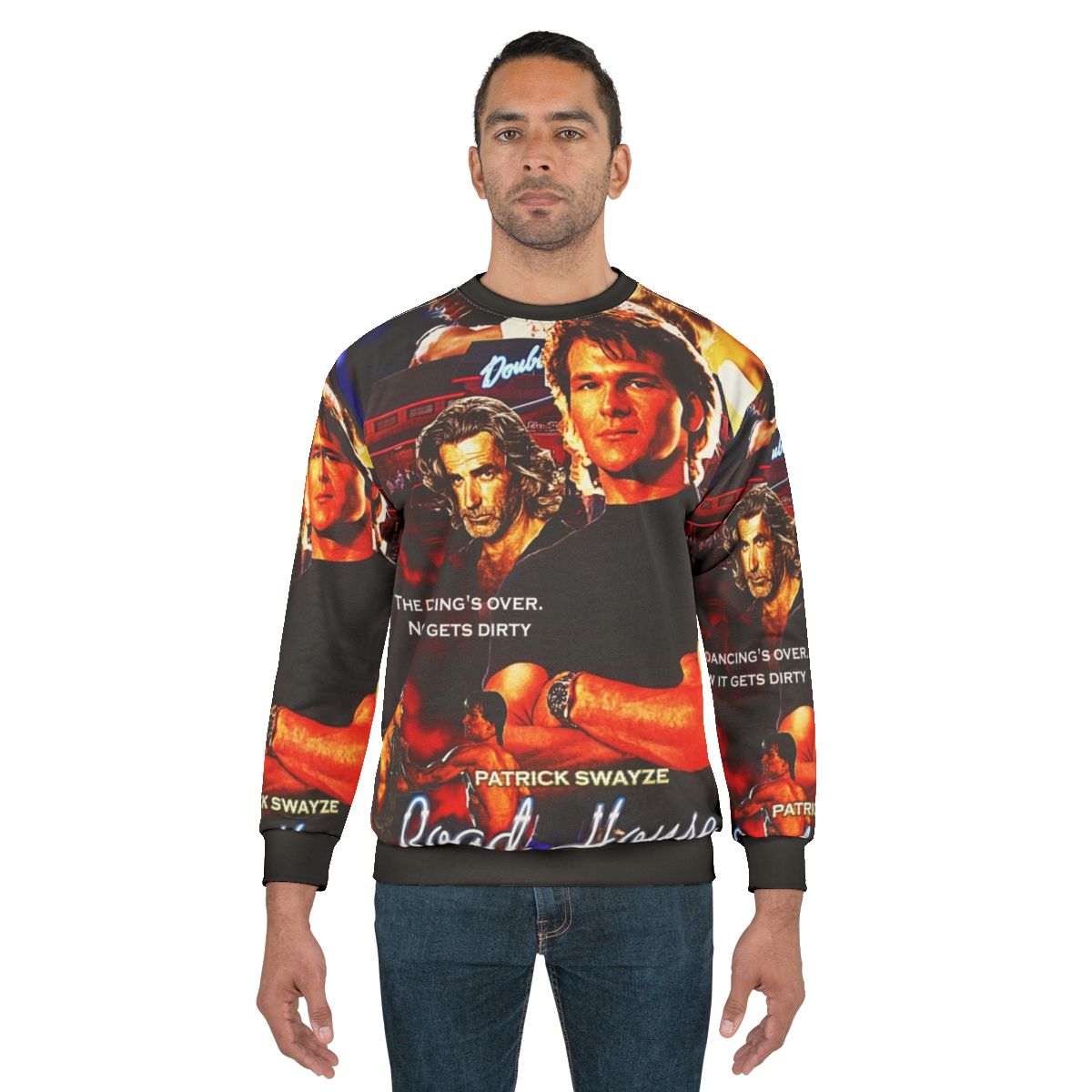 Patrick Swayze "Road House" Martial Arts Sweatshirt