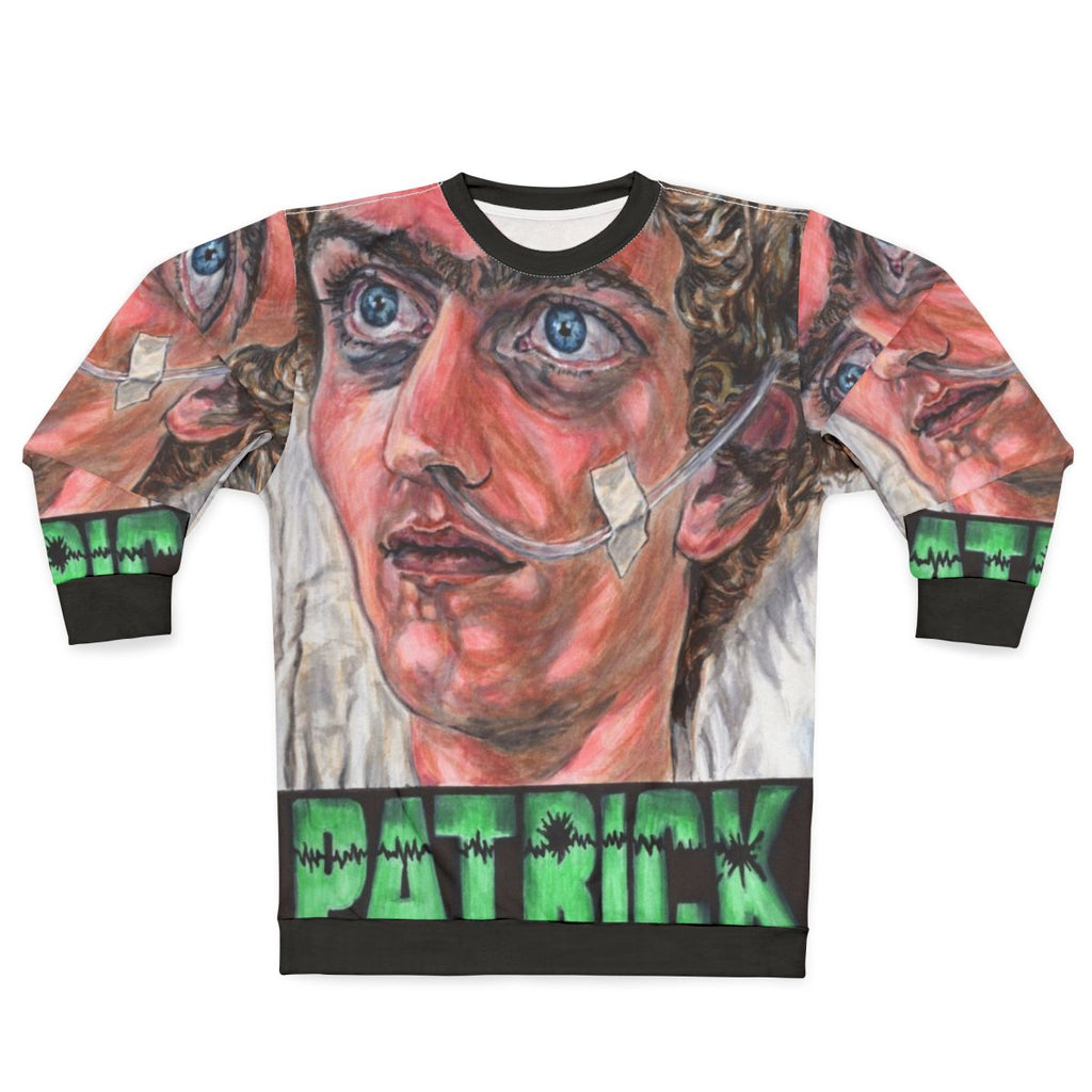 Patrick sweatshirt - Vintage 70s Australian horror movie thriller