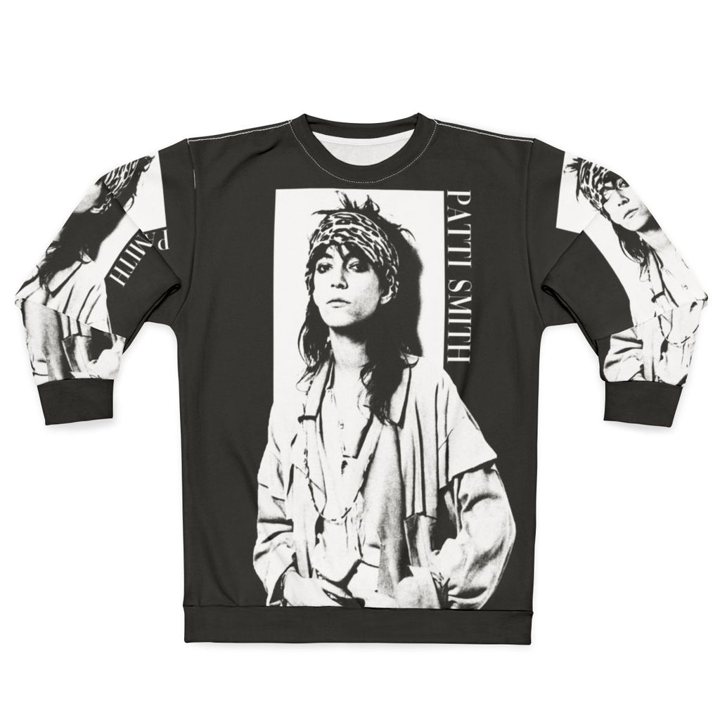 Patti Smith Retro Grunge Sweatshirt
