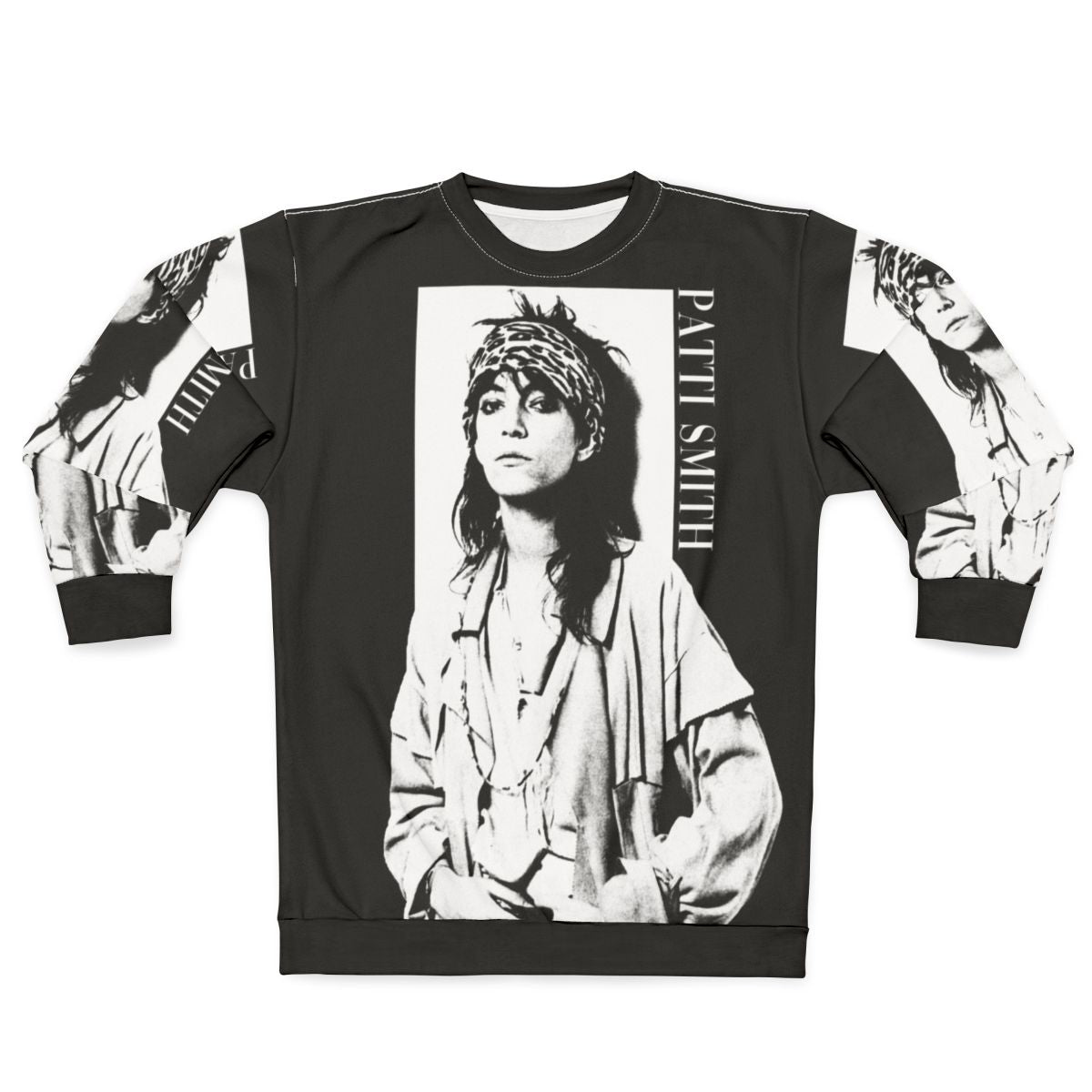 Patti Smith Retro Grunge Sweatshirt