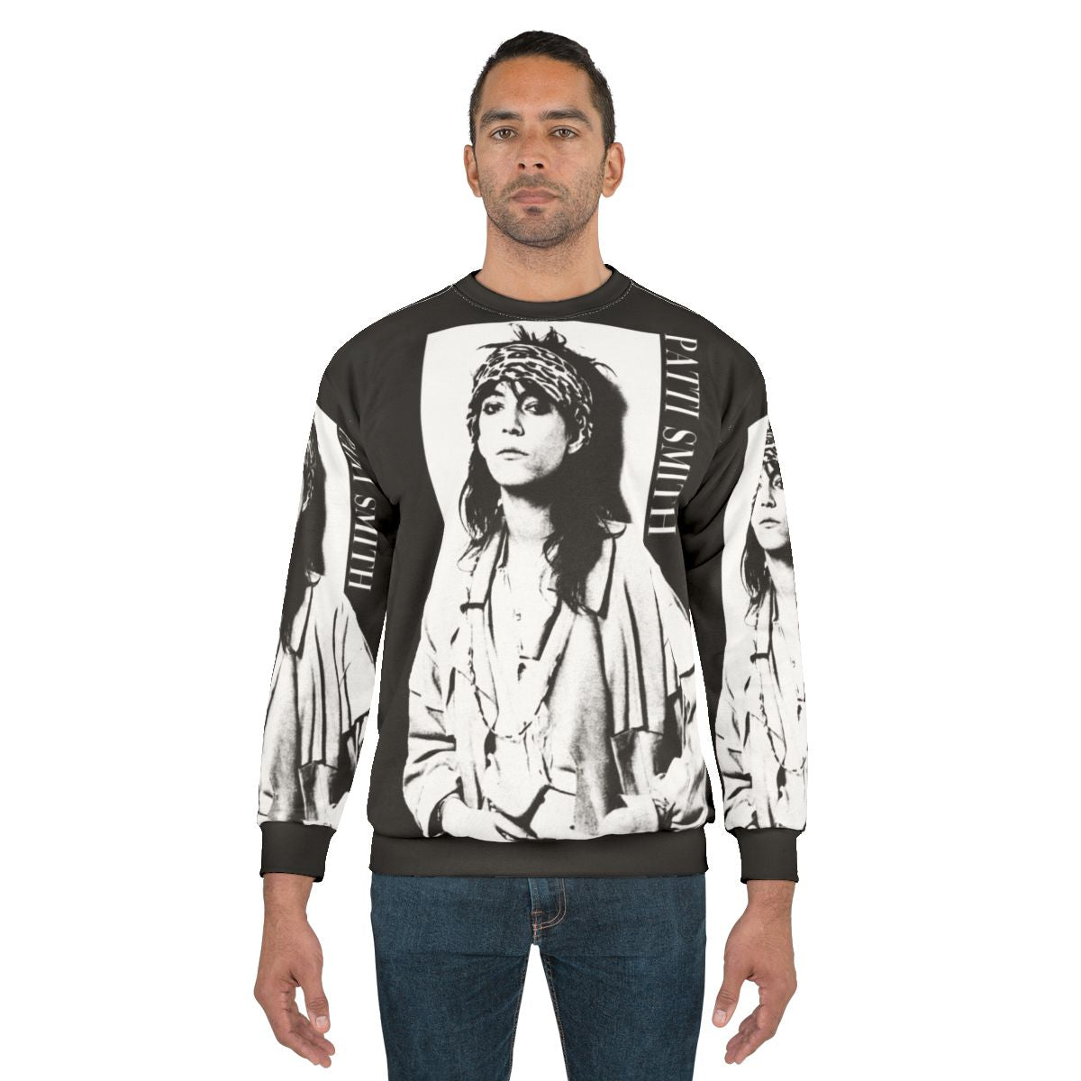 Patti Smith Retro Grunge Sweatshirt