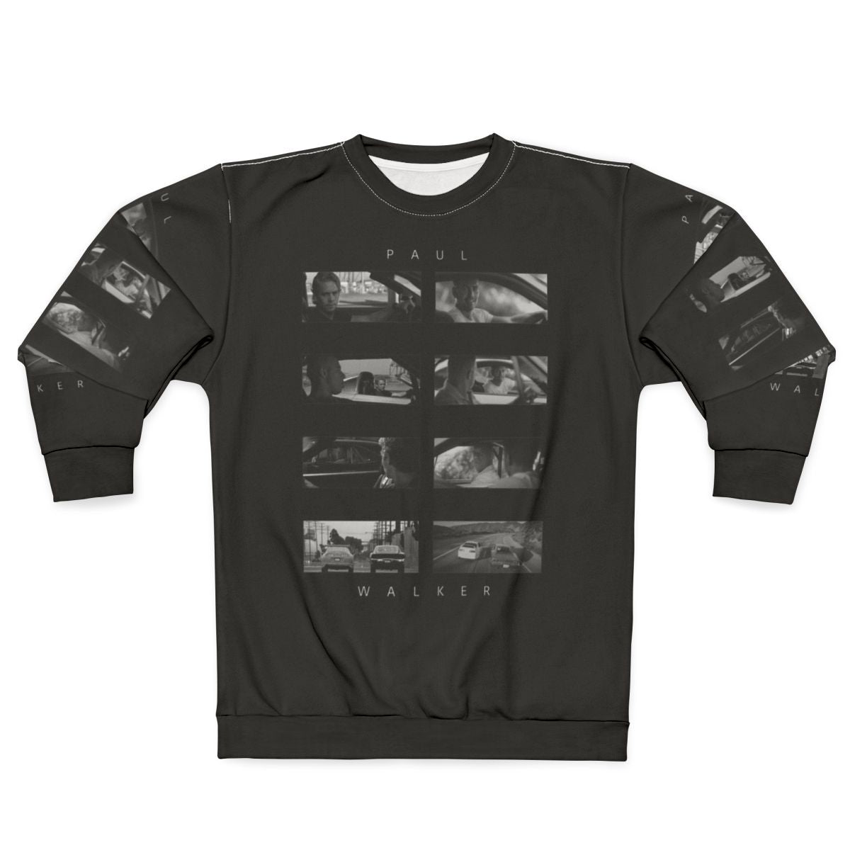 Paul Walker Fast Furious Movie Sweatshirt