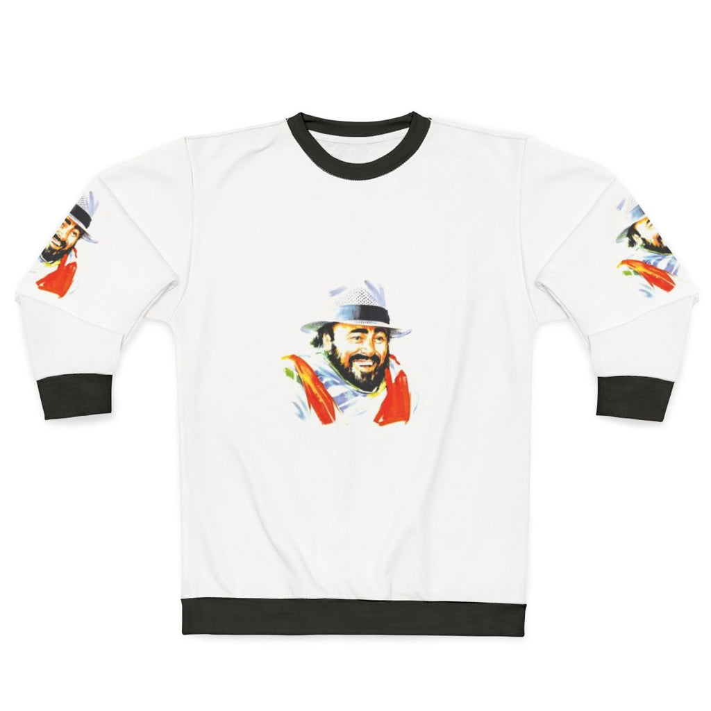 Luciano Pavarotti "The Three Tenors" Opera & Classical Music Sweatshirt