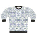 Pawprint Floral Heart Pattern Women's Sweatshirt