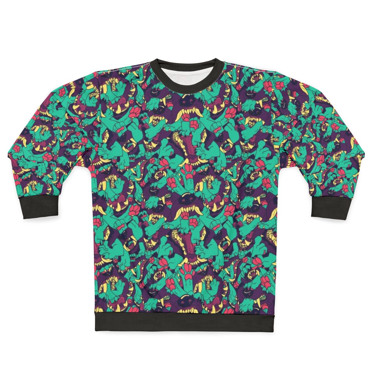 Paws in Maws Animal Print Sweatshirt