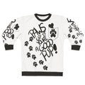 Paw print sweatshirt for animal lovers