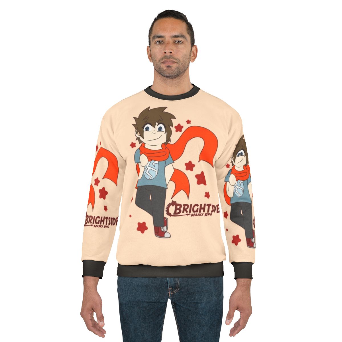 Brightside Chibi Sweatshirt - Superhero and Villain RPG Apparel