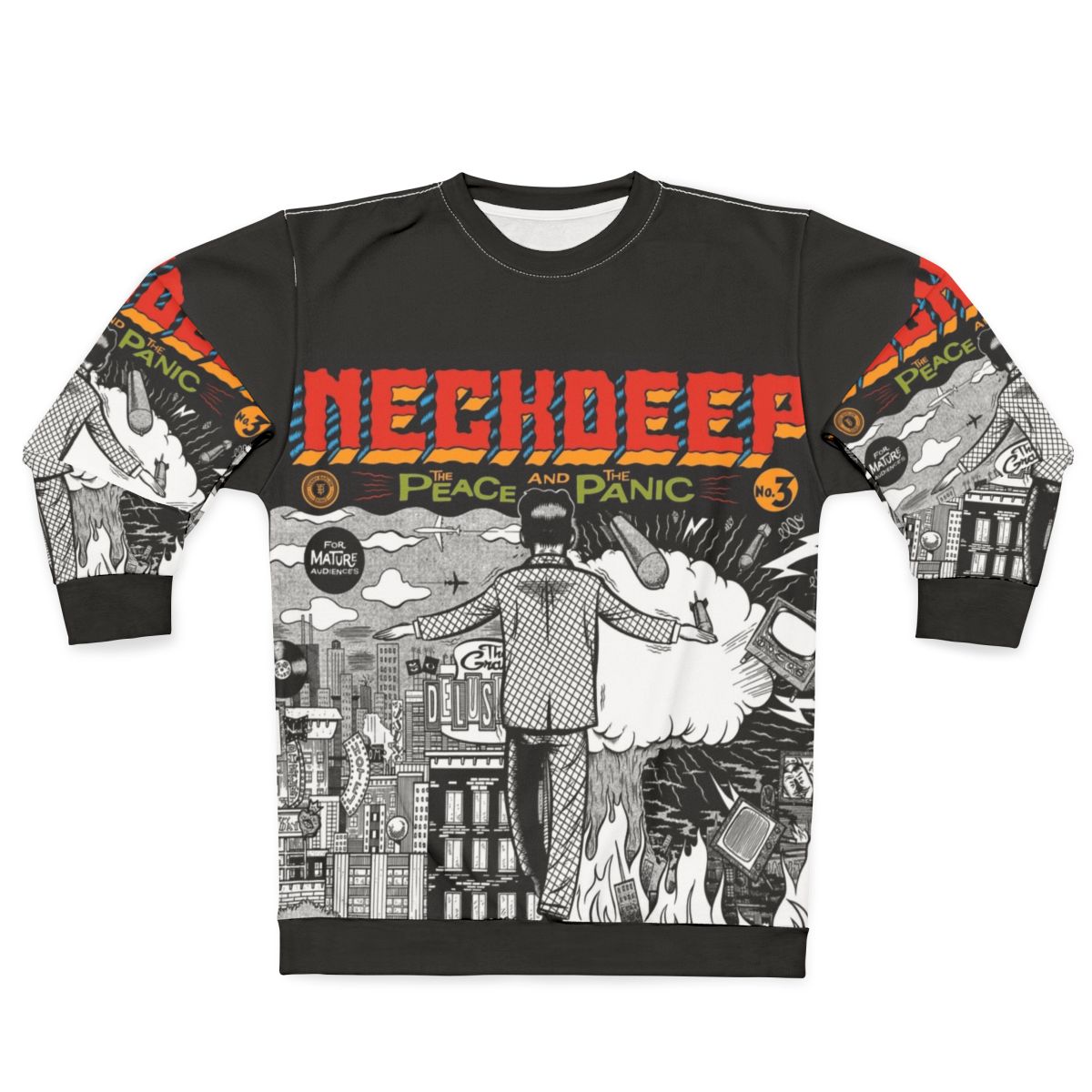 Peace and the Panic Sweatshirt - Pop Punk Band Merchandise