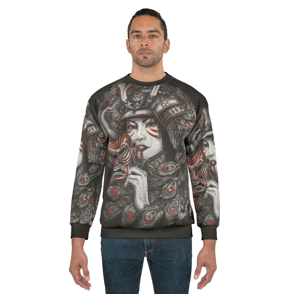 Peacock Samurai Sweatshirt