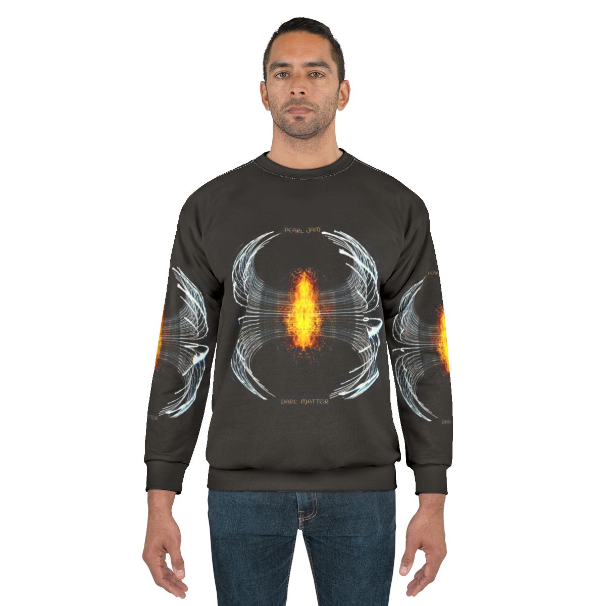 Vintage Pearl Jam Sweatshirt featuring the band's logo and 90s grunge style